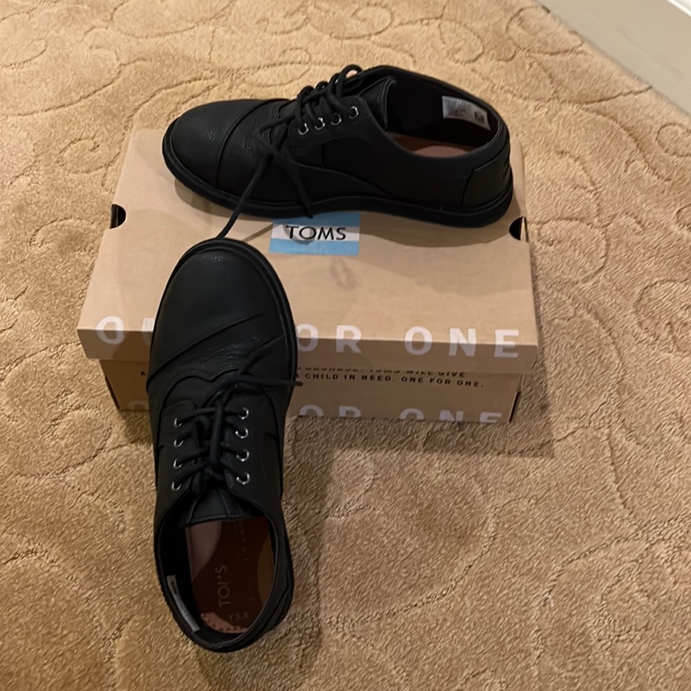 Toms boys party and school shoes